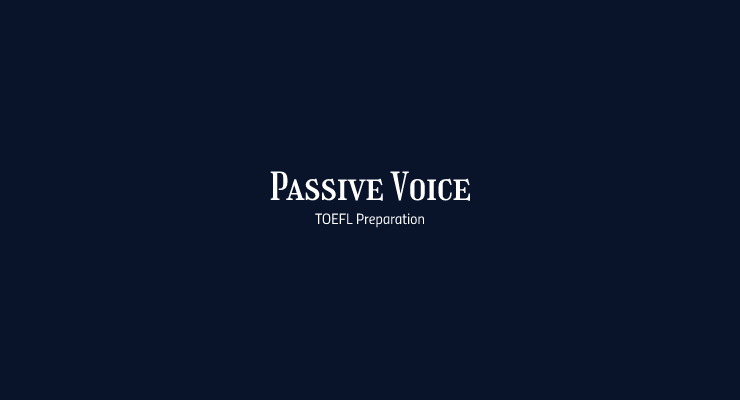 Passive Voice